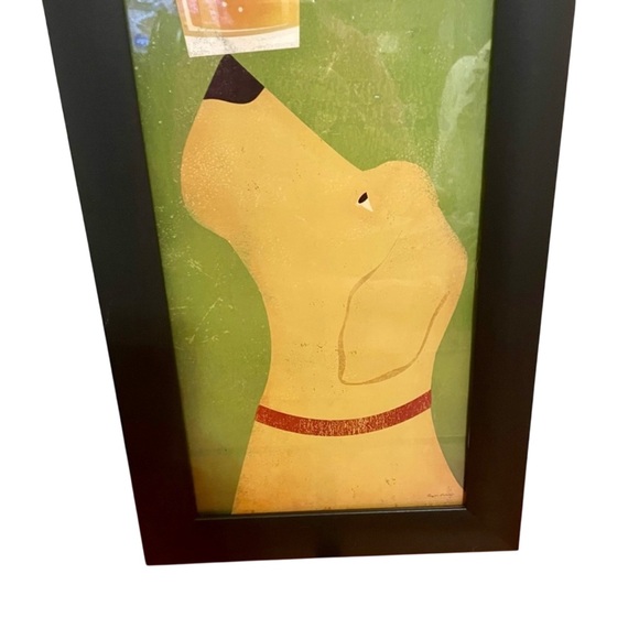 Yellow Dog Brewing Co. Print by Ryan Fowler Framed with Glass Graphic Art - Picture 3 of 6